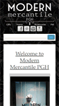Mobile Screenshot of modernmercantilepgh.com